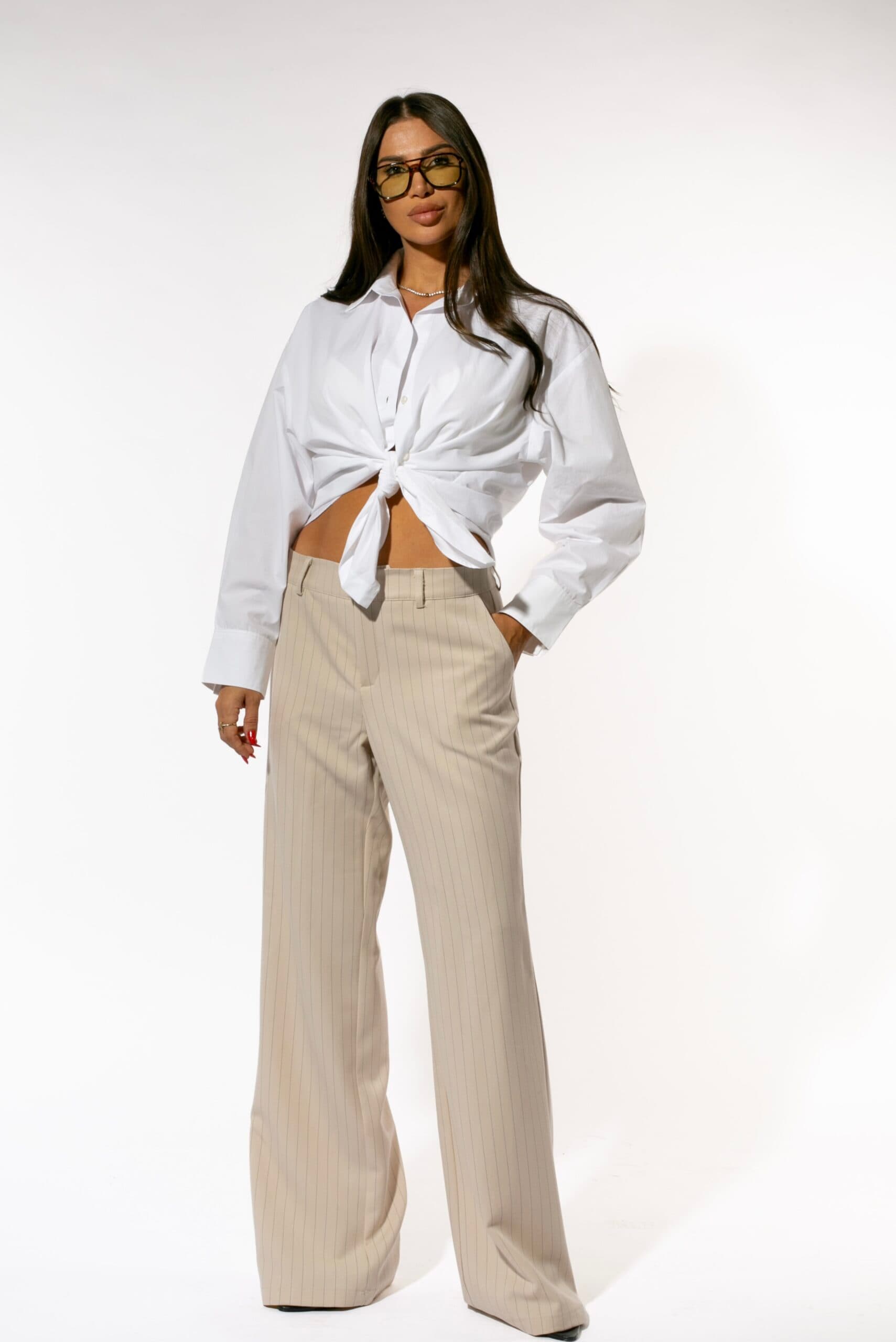 Pantalon Office Nude — imagine 3