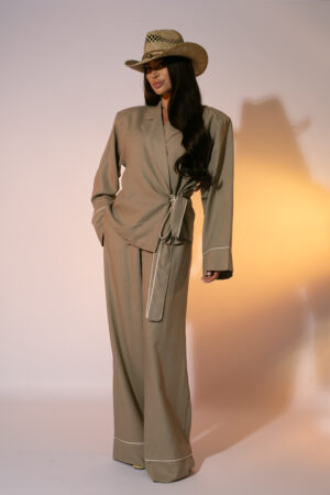 Costum LINEN Hippie - imagine 2