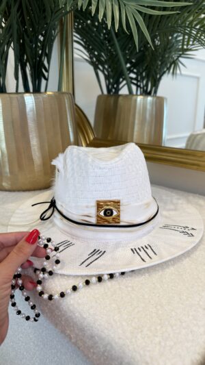 Palarie fedora blue eye - imagine 3