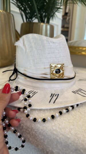 Palarie fedora blue eye - imagine 4